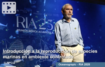 Conferencia sobre cría de especies marinas en RIA 2025